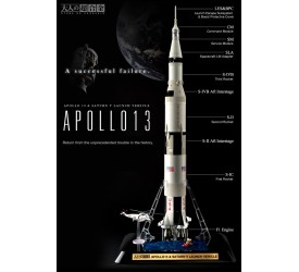 Otona No Chogokin Replica 1/144 Apollo 13 and Saturn V 76 cm